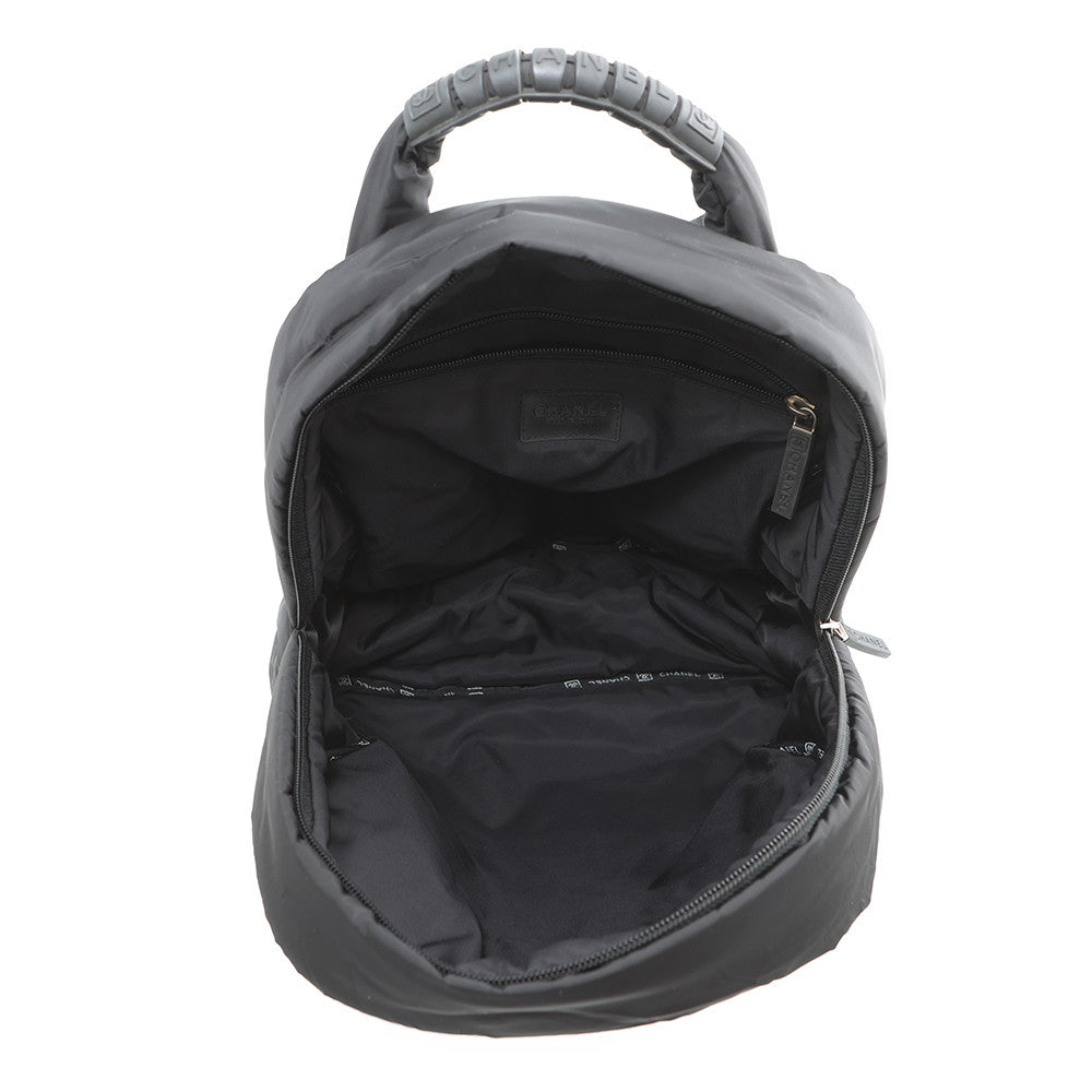 CHANEL CHANEL Sports CHANEL Logo Backpack Black Nylon