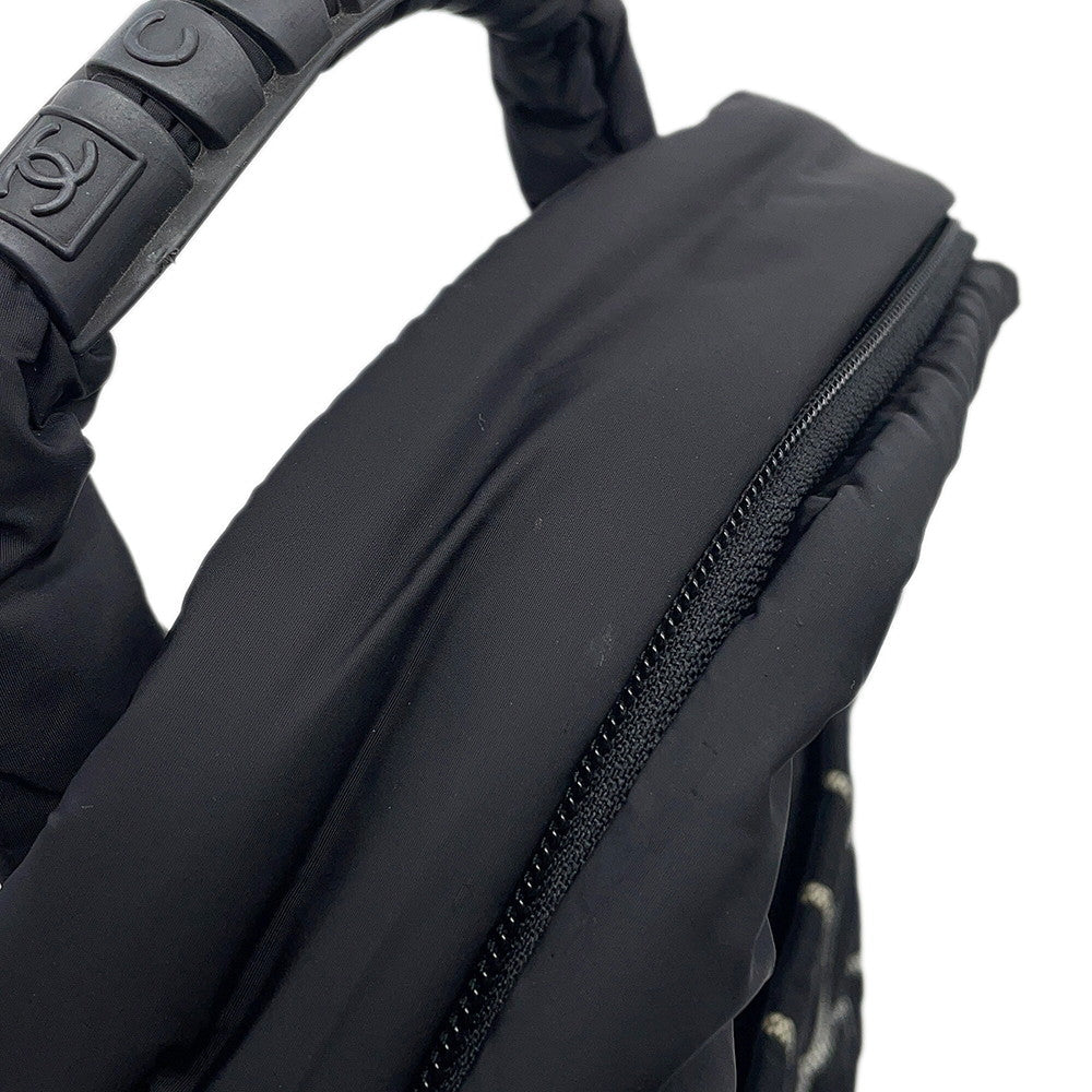 CHANEL CHANEL Sports CHANEL Logo Backpack Black Nylon