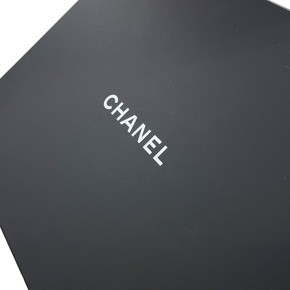 CHANEL CC Logo Stone Crush Chain Logo Necklace Gold Gold Plated Rhinestone Faux Pearl