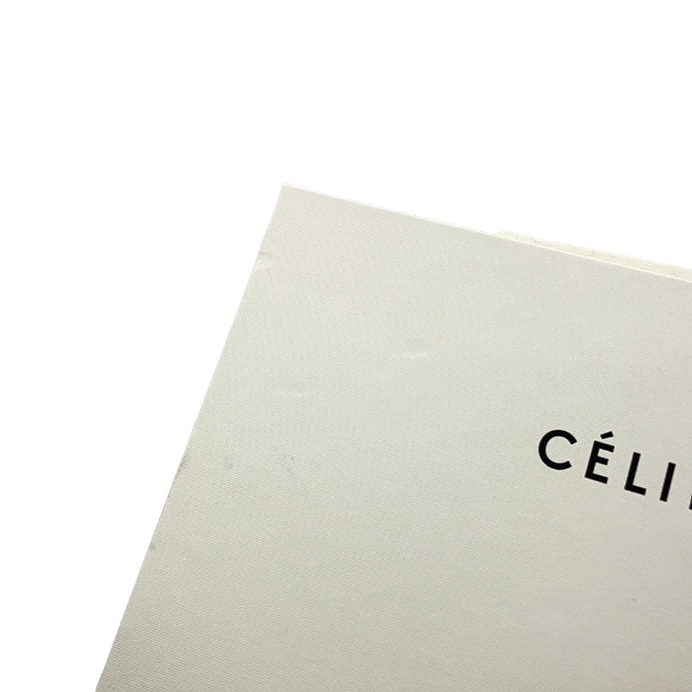 CELINE Accordion Card Case Yellow104323 Leather