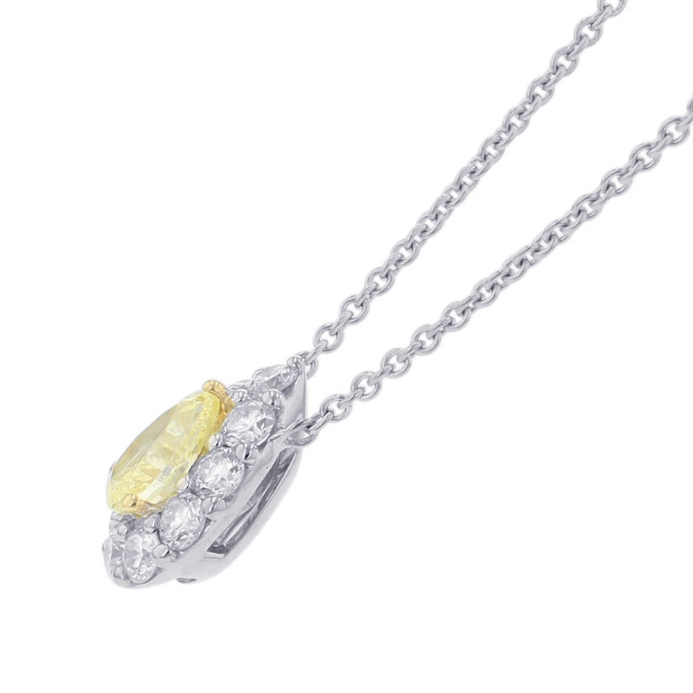 GRAFF Icon Pear-Shaped Yellow & White Diamond PendantRGP845 K18WG K18YG