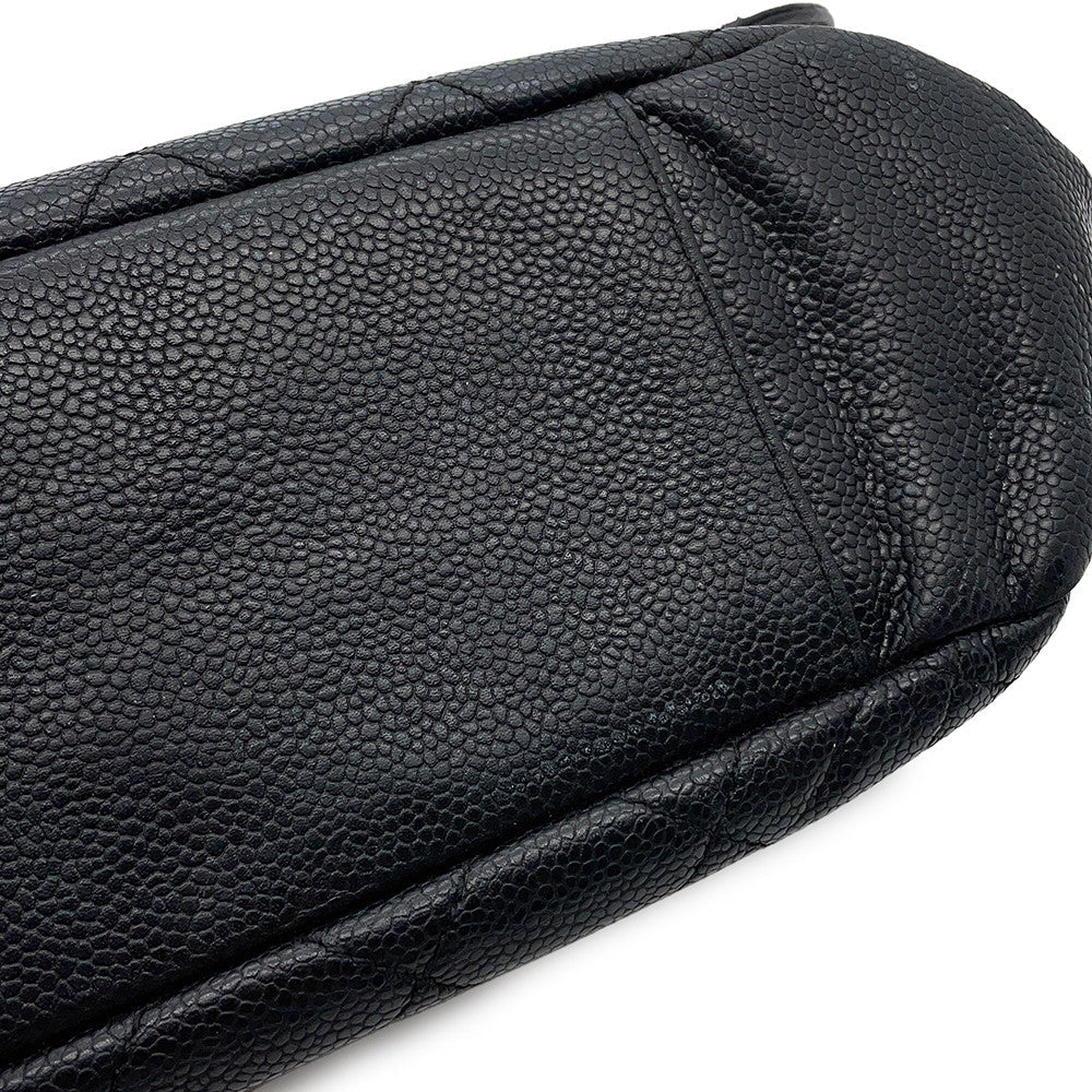 CHANEL Matelasse Shoulder Bag BlackA20993 Caviar Leather