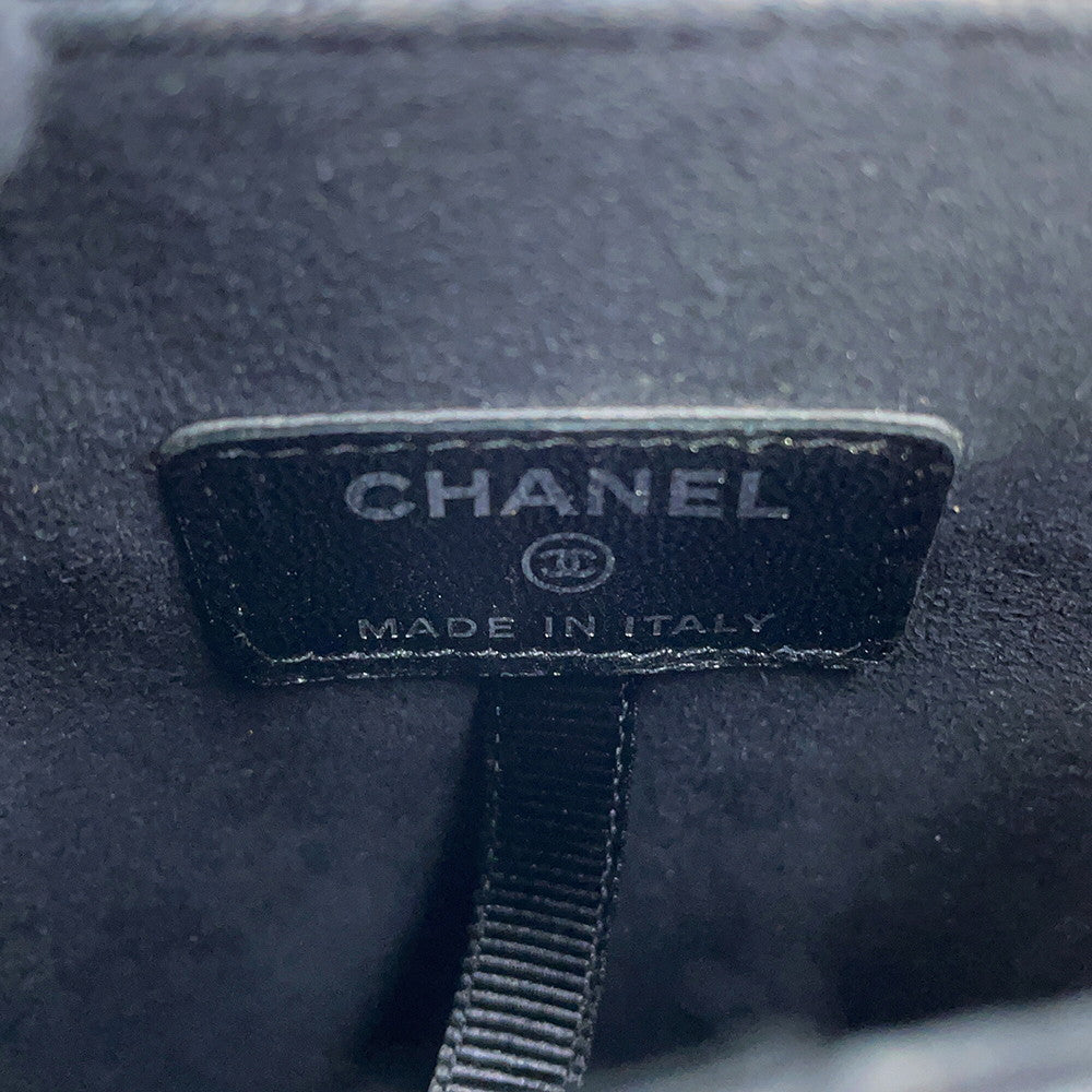CHANEL Matelasse Chain Phone Case BlackA94471 Lambskin