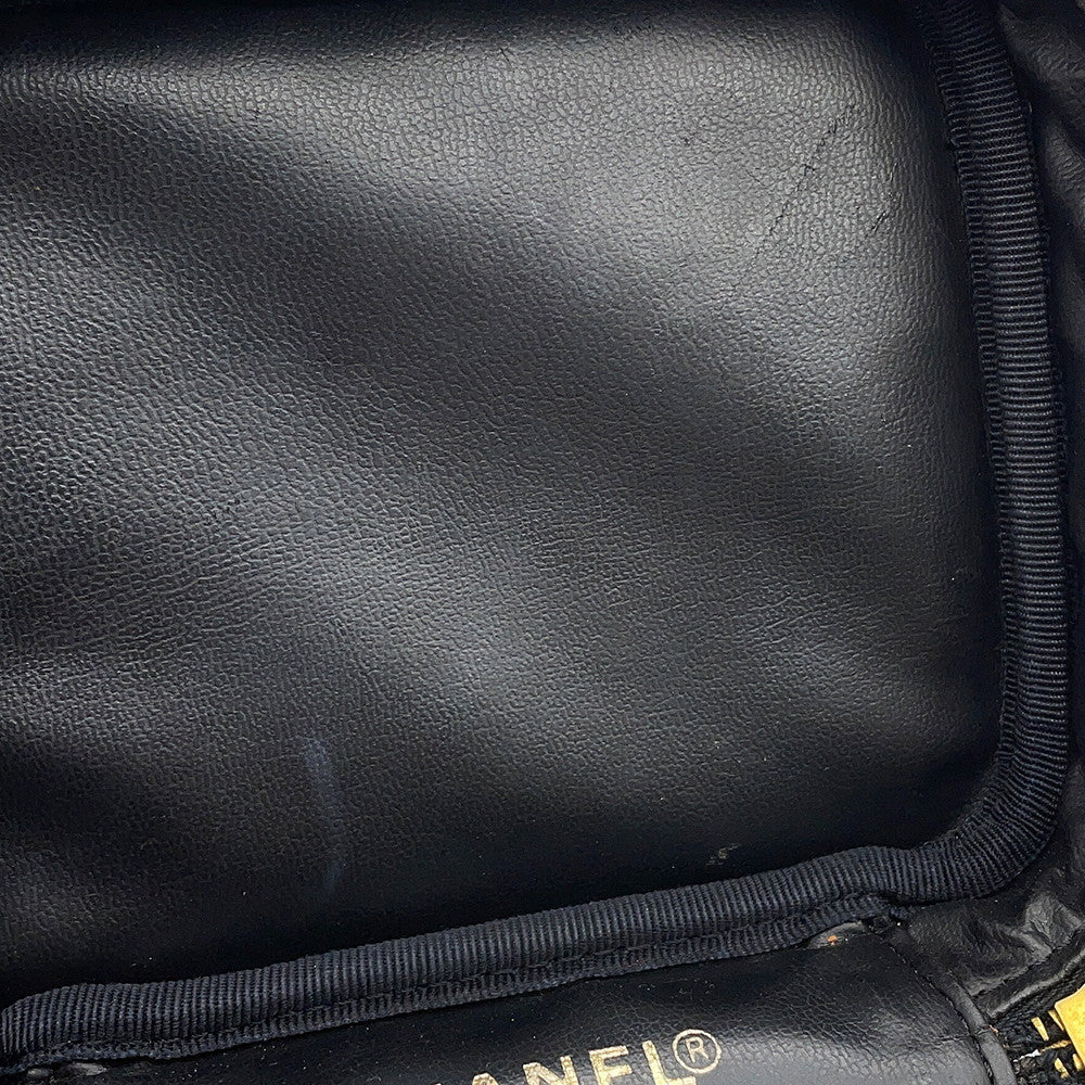 CHANEL Vertical vanity BlackA01998 Caviar Leather