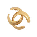 CHANEL CC Logo Brooch Gold Gold Plated