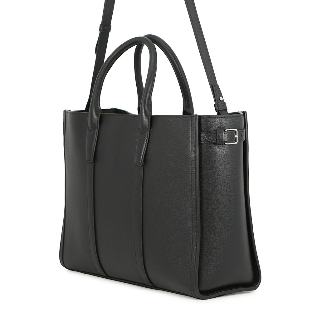 CELINE Cabas Marrake 2-way Bag Black116273FGA.38SI Sapuru Calf Leather Size Medium