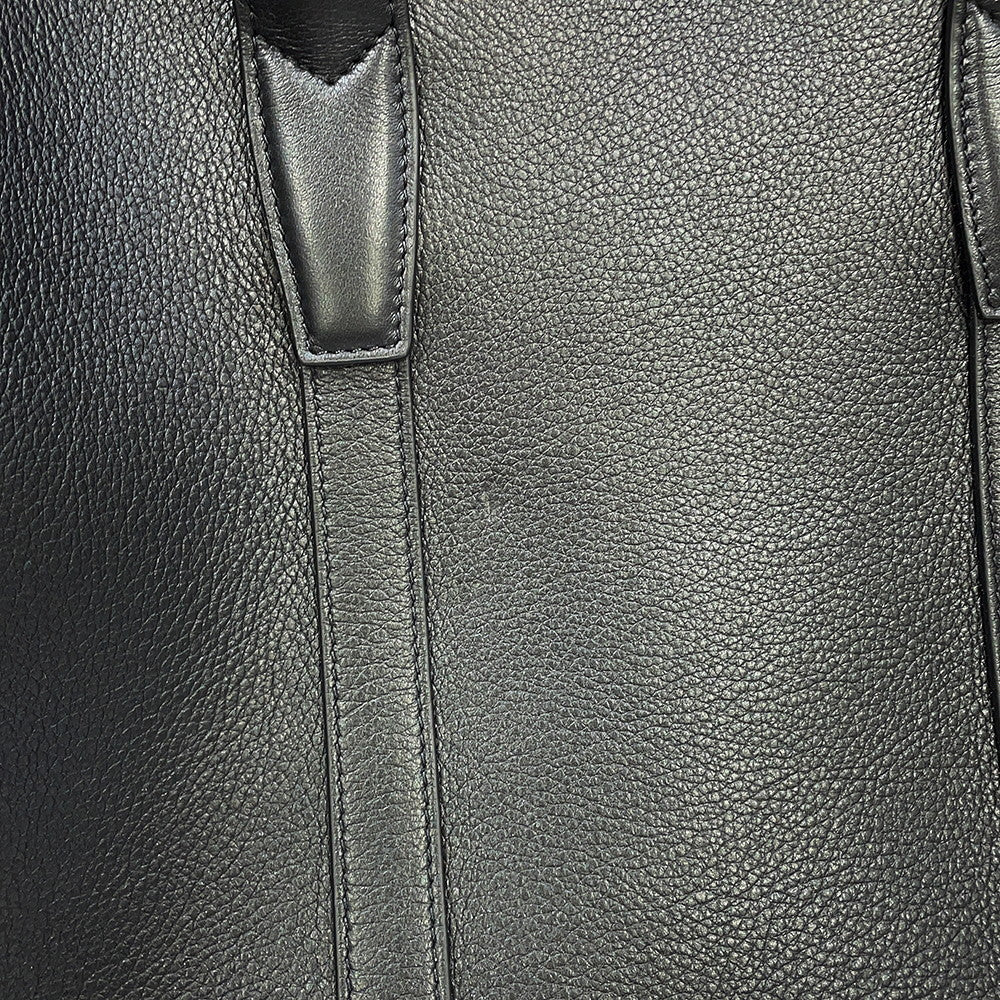 CELINE Cabas Marrake 2-way Bag Black116273FGA.38SI Sapuru Calf Leather Size Medium