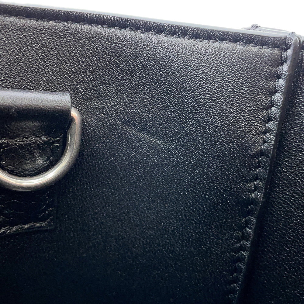 CELINE Cabas Marrake 2-way Bag Black116273FGA.38SI Sapuru Calf Leather Size Medium