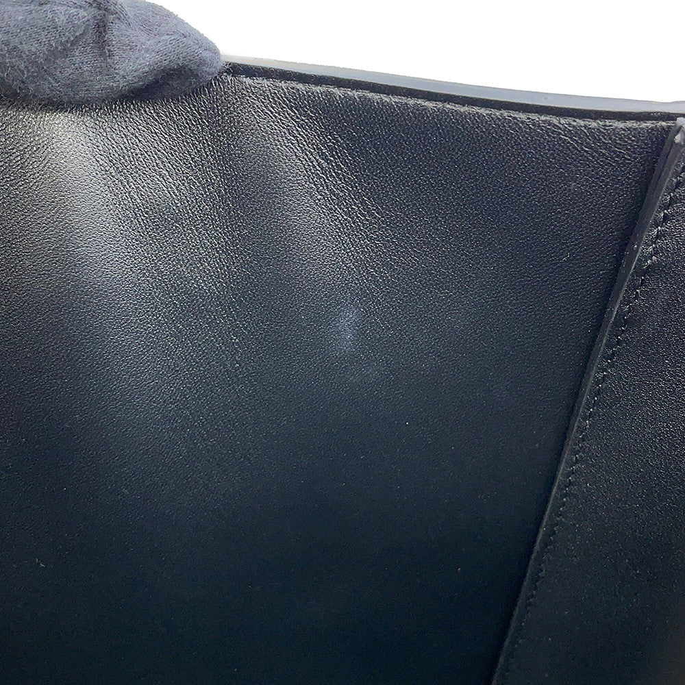 CELINE Cabas Marrake 2-way Bag Black116273FGA.38SI Sapuru Calf Leather Size Medium