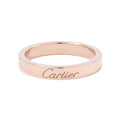 CARTIER C de Cartier Wedding Ring Size 48/#8B4087248/B4087200 18K Pink Gold