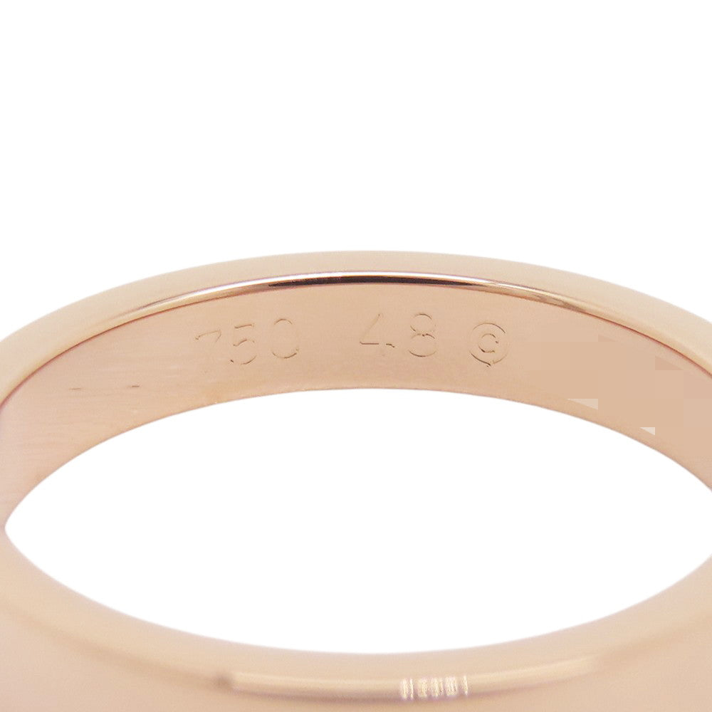 CARTIER C de Cartier Wedding Ring Size 48/#8B4087248/B4087200 18K Pink Gold
