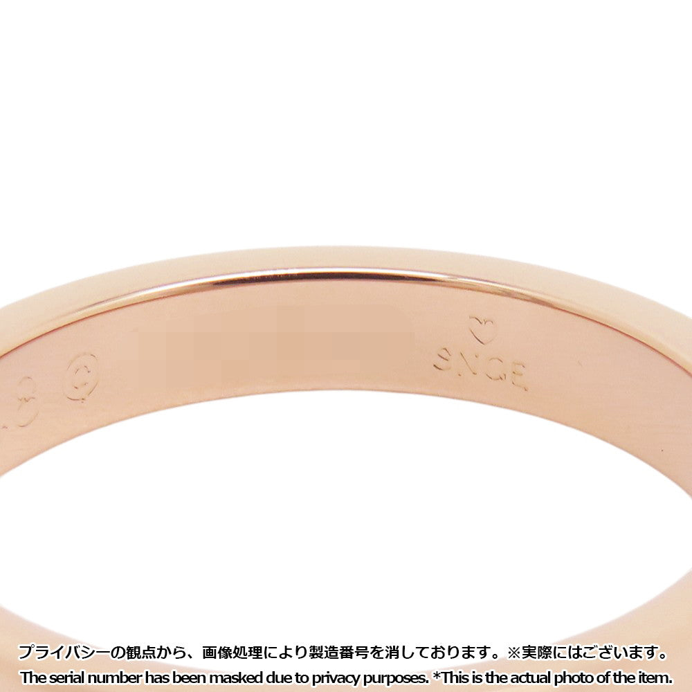 CARTIER C de Cartier Wedding Ring Size 48/#8B4087248/B4087200 18K Pink Gold