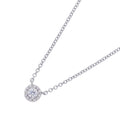 TIFFANY&Co. Solest Diamond Necklace60572844 Pt950