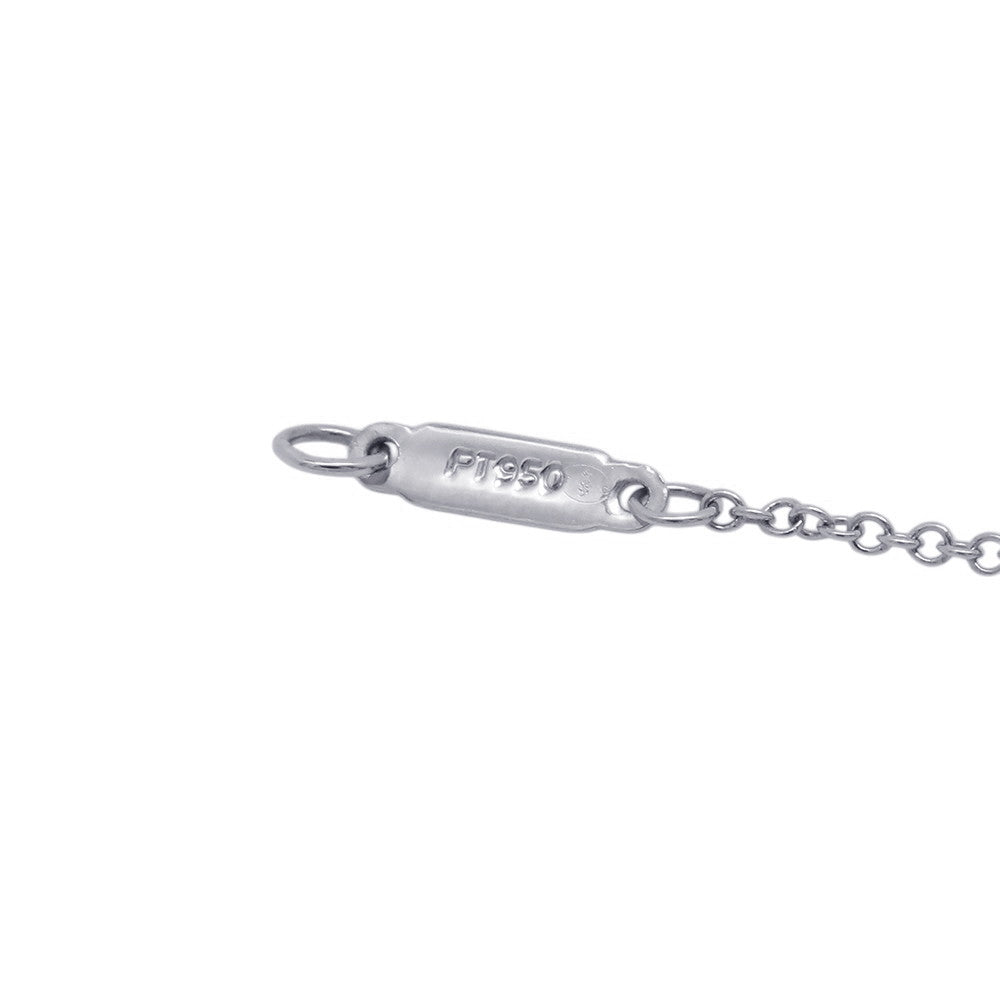 TIFFANY&Co. Solest Diamond Necklace60572844 Pt950