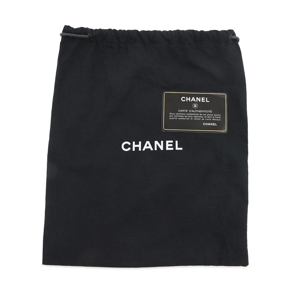 CHANEL Mini Materasse Chain Shoulder SilverA35200 Caviar Leather Size 17