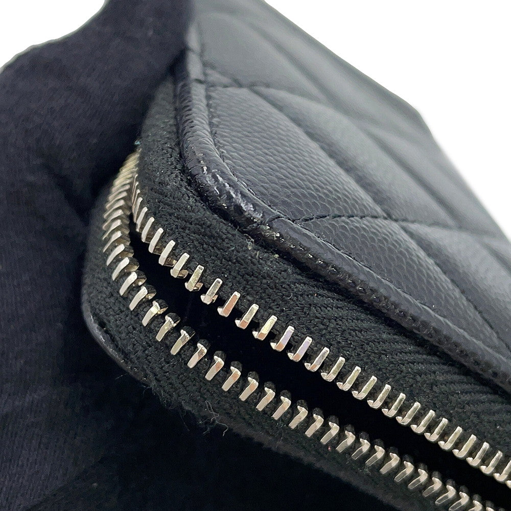 CHANEL Matelasse Card Case BlackAP3836-B15620-94305 Caviar Leather
