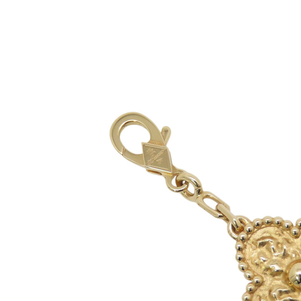 Van Cleef & Arpels Vintage Alhambra Bracelet 5 motifs Size vintageVCARO1IE00 18K Yellow Gold