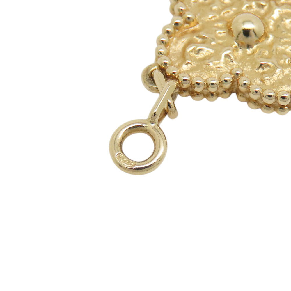 Van Cleef & Arpels Vintage Alhambra Bracelet 5 motifs Size vintageVCARO1IE00 18K Yellow Gold