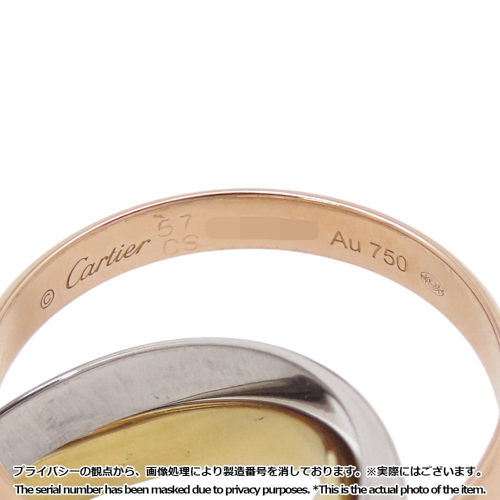 CARTIER Trinity Ring Size Classic/57/#17B4234200 K18YG K18PG K18WG