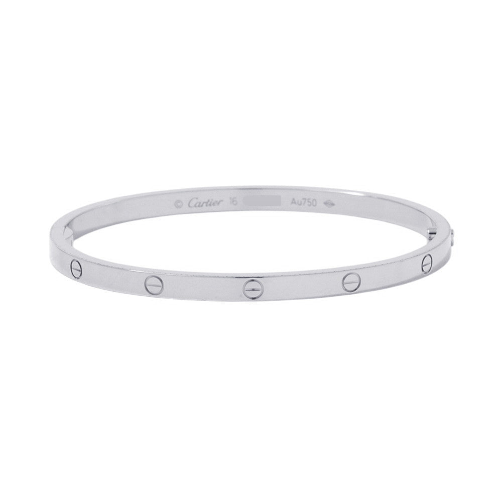 CARTIER Love breath Size SM/16B6079216 18K White Gold