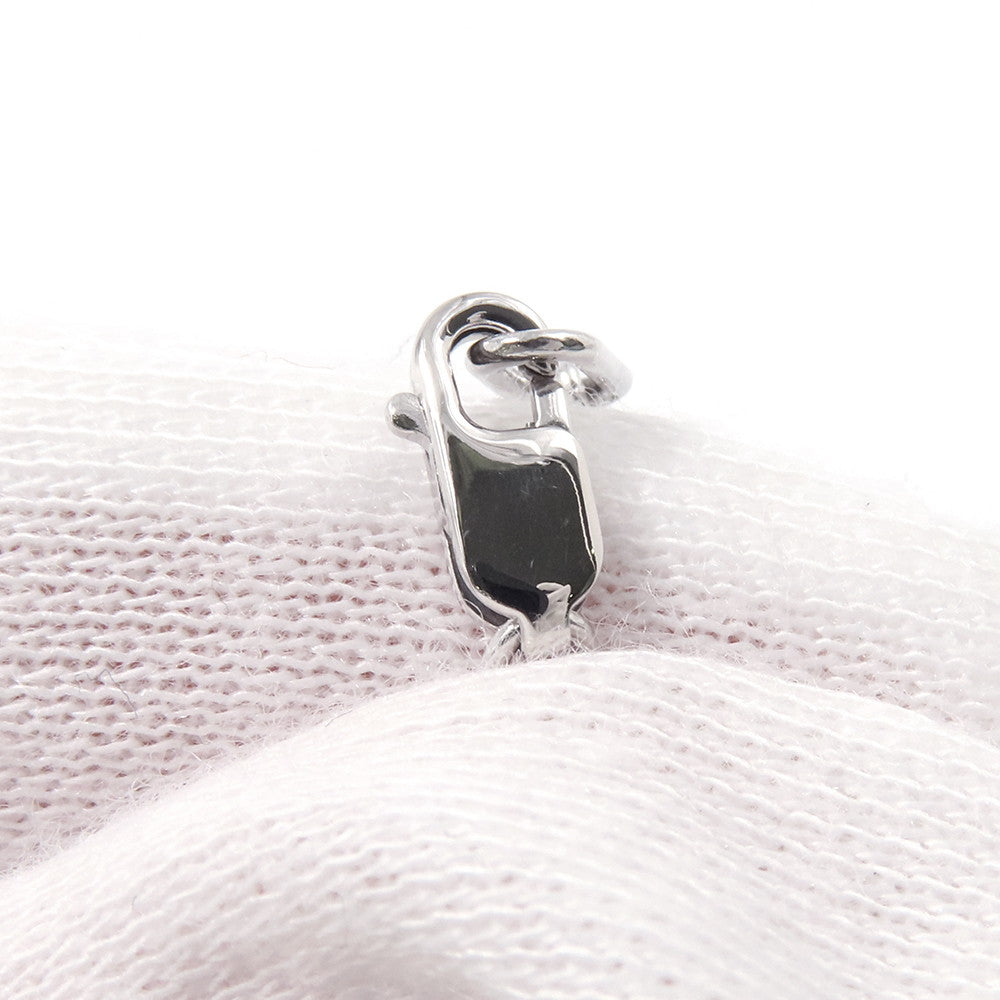 TIFFANY&Co. Padlock Pendant Size Medium72342100 18K White Gold