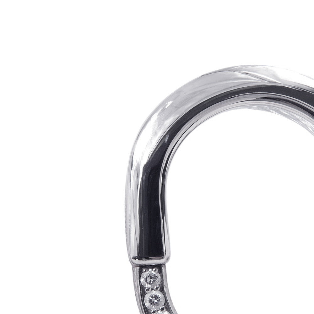 TIFFANY&Co. Padlock Pendant Size Medium72342100 18K White Gold