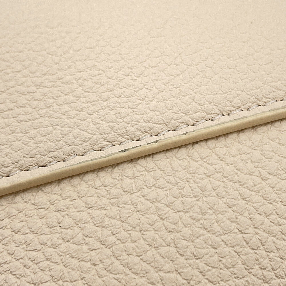 CELINE Cabas Anais Cuil Triomphe Cream121743ENY.01CR Calf Leather Size Mini
