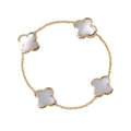 Van Cleef & Arpels Pure Alhambra Bracelet 4 MotifsVCARA36300 18K Yellow Gold