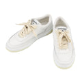 CHANEL CC Logo Leather Sneakers WhiteG39978 Leather Size 38