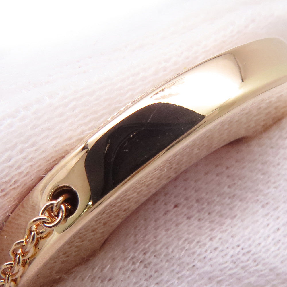 TIFFANY&Co. Atlas X Closed Circle Necklace 18K Pink Gold