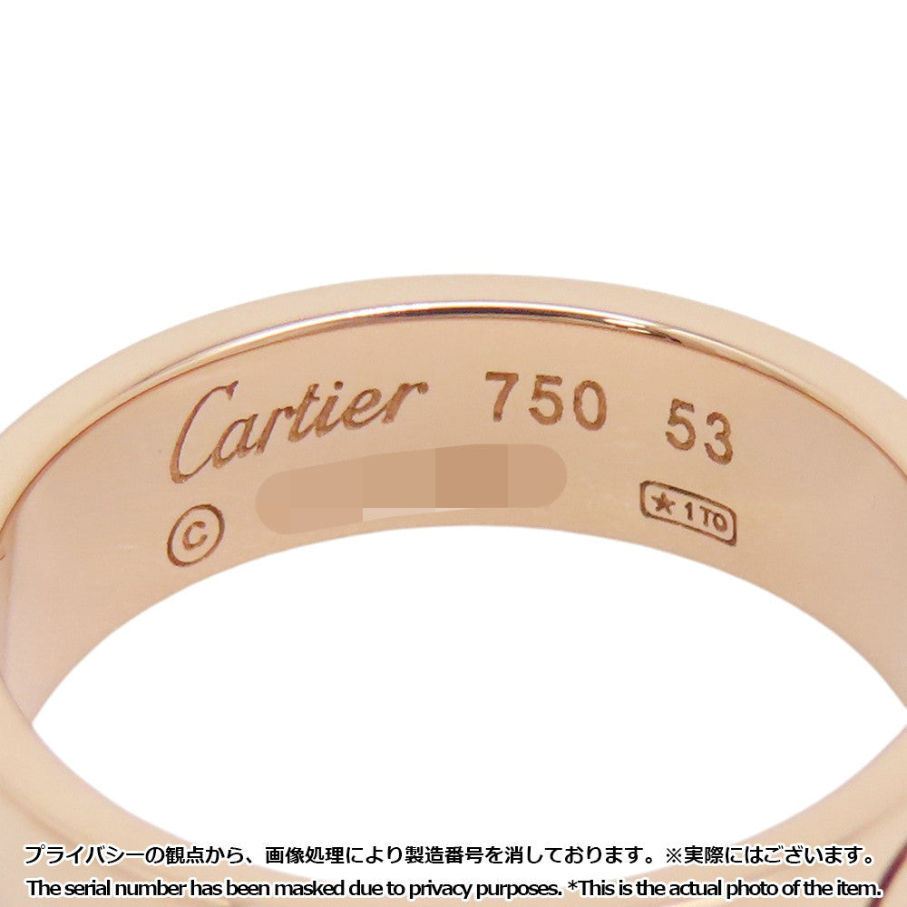 CARTIER Love Ring Size Classic/53/#13B4084800 18K Pink Gold