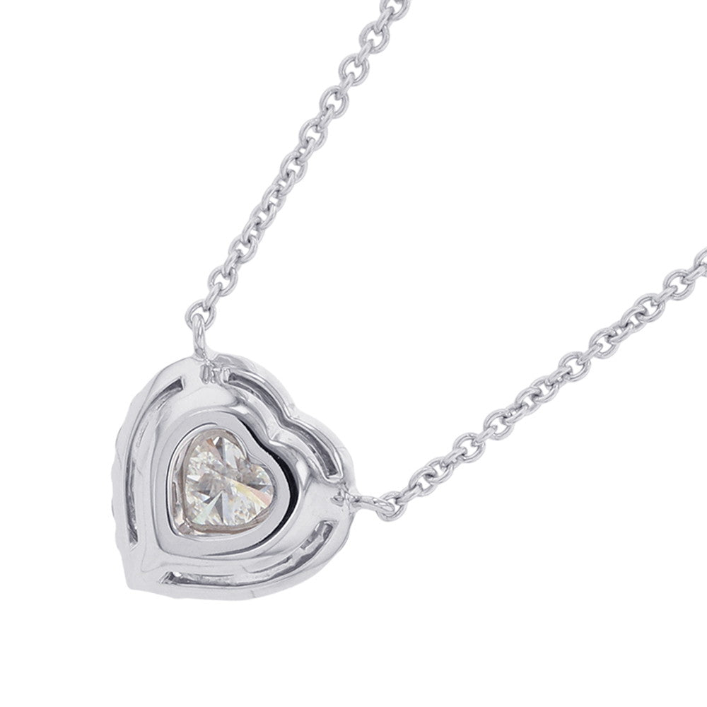 GRAFF Icon Heart-Shaped Diamond PendantRGP707 18K White Gold