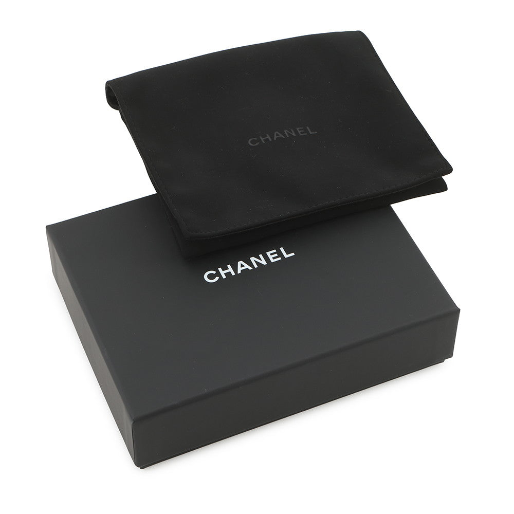 CHANEL Classic Small Flap Zip Wallet BlackAP3177 Caviar Leather
