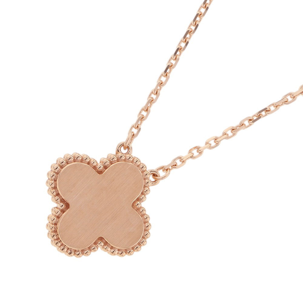 Van Cleef & Arpels Vintage Alhambra Necklace 2025 Holiday CollectionVCARPMOP00 18K Pink Gold