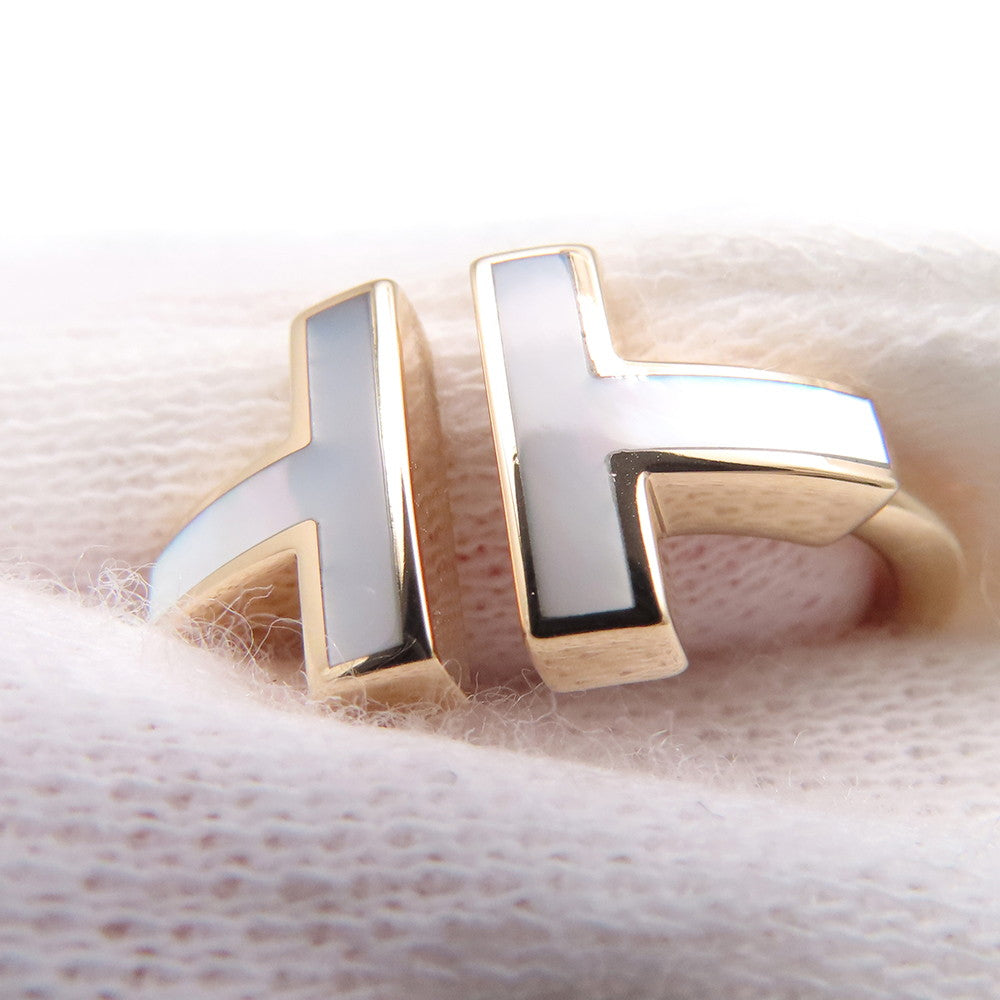TIFFANY&Co. T wire ring Size Approximately No. 764027239 18K Pink Gold