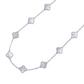 Van Cleef & Arpels Vintage Alhambra Necklace 10 MotifsVCARF48500 18K White Gold
