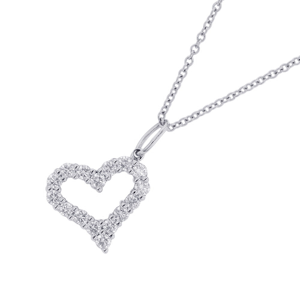 TIFFANY&Co. Sentimental Heart Necklace Pt950