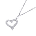 TIFFANY&Co. Sentimental Heart Necklace Pt950