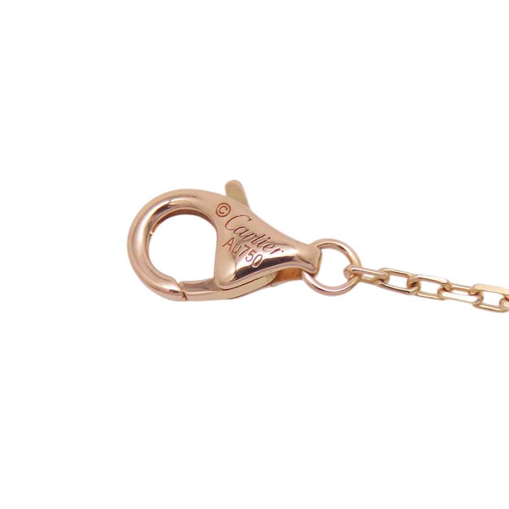 CARTIER Juste Un Clou Necklace DiamondB7224887 18K Pink Gold