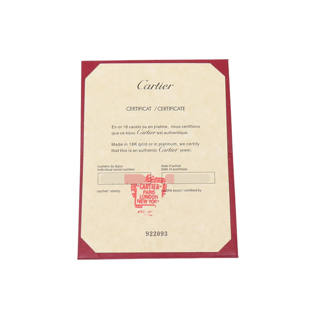 CARTIER Juste Un Clou Necklace DiamondB7224887 18K Pink Gold