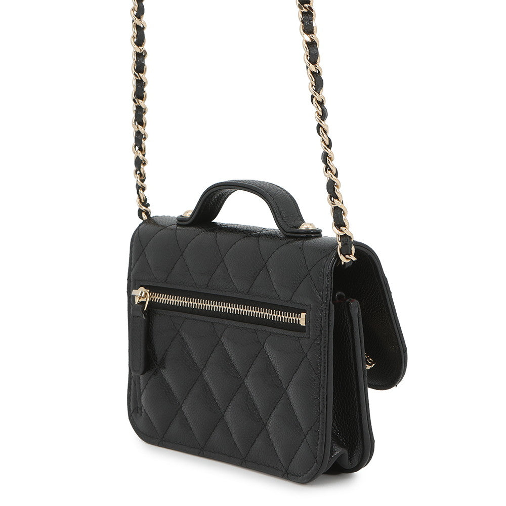 CHANEL Business Affinity Chain Wallet BlackAP2914-B05052-94305 Caviar Leather