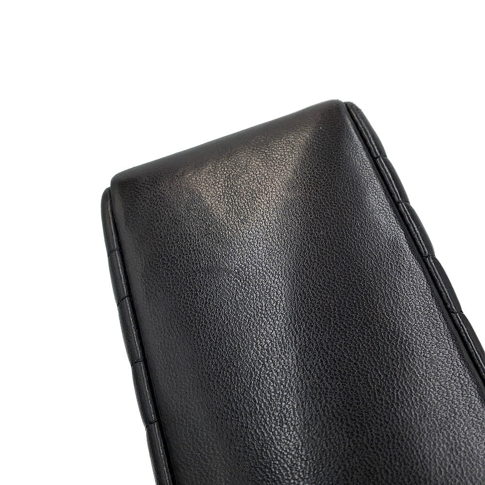 CHANEL Mademoiselle ChainShoulder Black Lambskin Size Mini