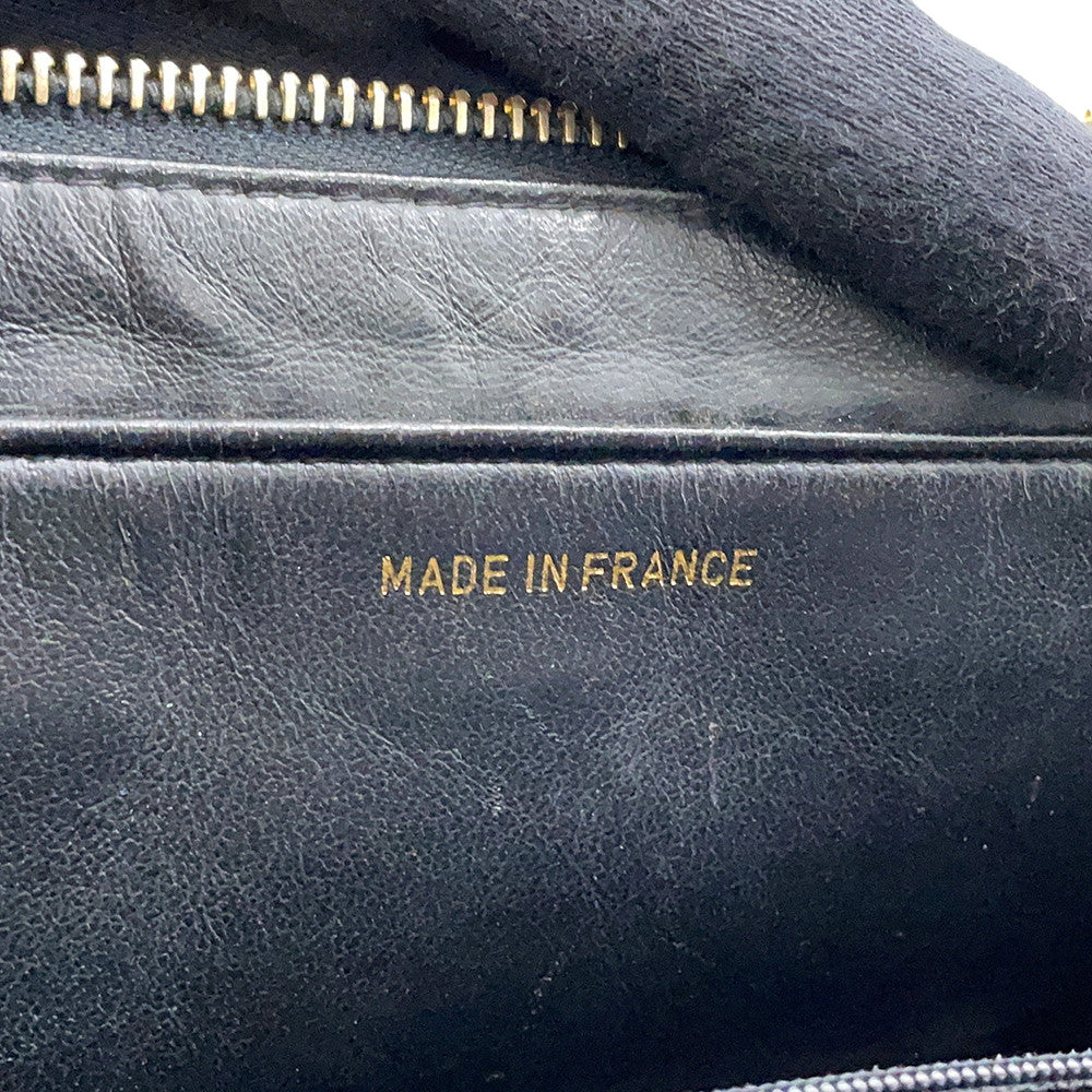 CHANEL Matelasse Backpack Black Lambskin