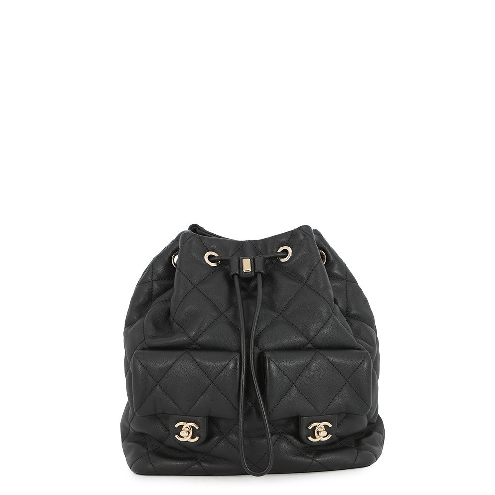 CHANEL Matelasse Backpack BlackAS4342-B13883-94305 Calf Leather