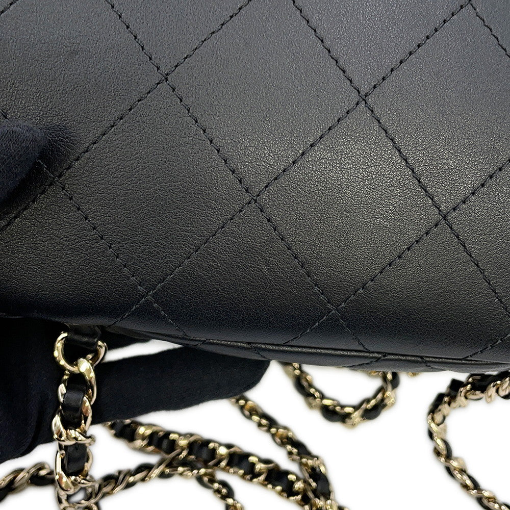CHANEL Matelasse Backpack BlackAS4342-B13883-94305 Calf Leather