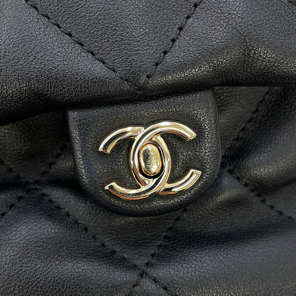 CHANEL Matelasse Backpack BlackAS4342-B13883-94305 Calf Leather