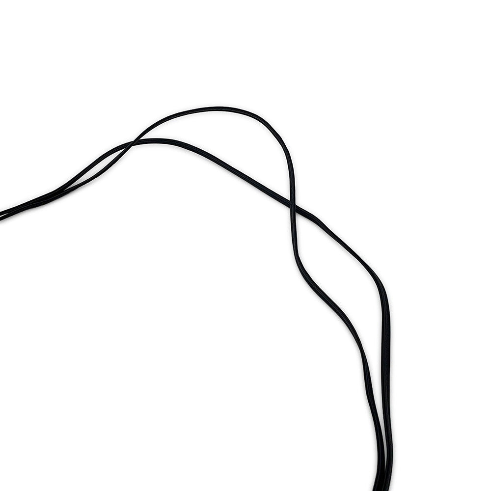 CELINE Shoulder Bag Triangle Black/White19590 Leather Size Mini