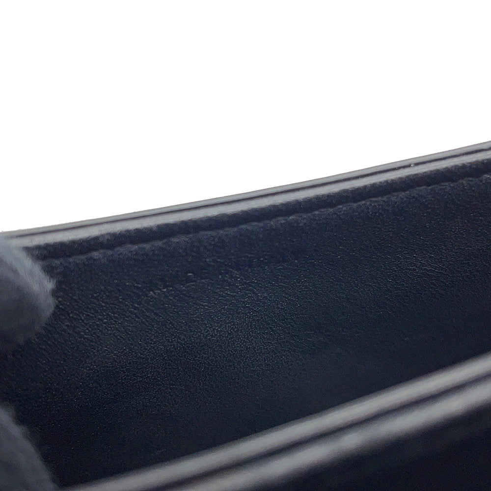 CELINE Triomphe Mini Buzzas Claire 2WAY Bag Black10L063GCJ.38NO Calf Leather