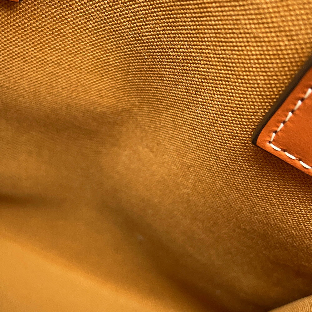 CELINE Triomphe Canvas Mini Vertical Canvas 2WAY Bag Tan194372 PVC Leather Size Mini
