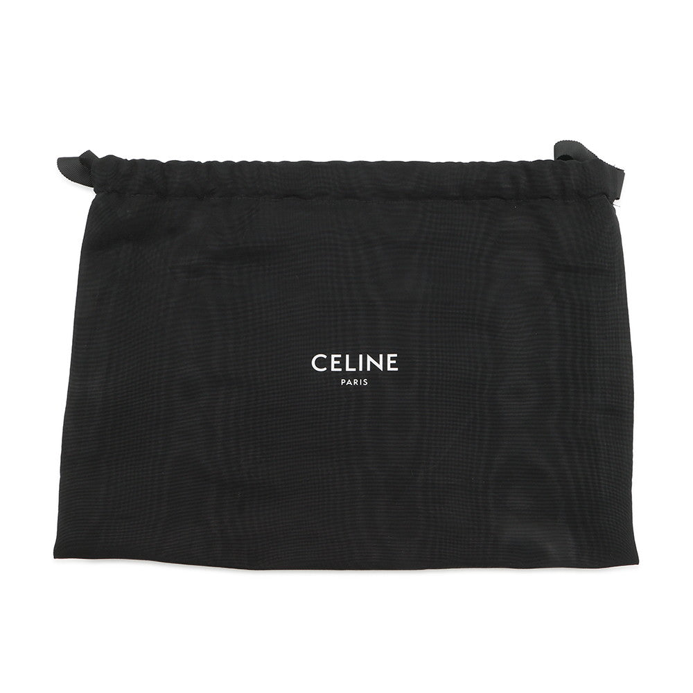 CELINE Triomphe Canvas Mini Vertical Canvas 2WAY Bag Tan194372 PVC Leather Size Mini